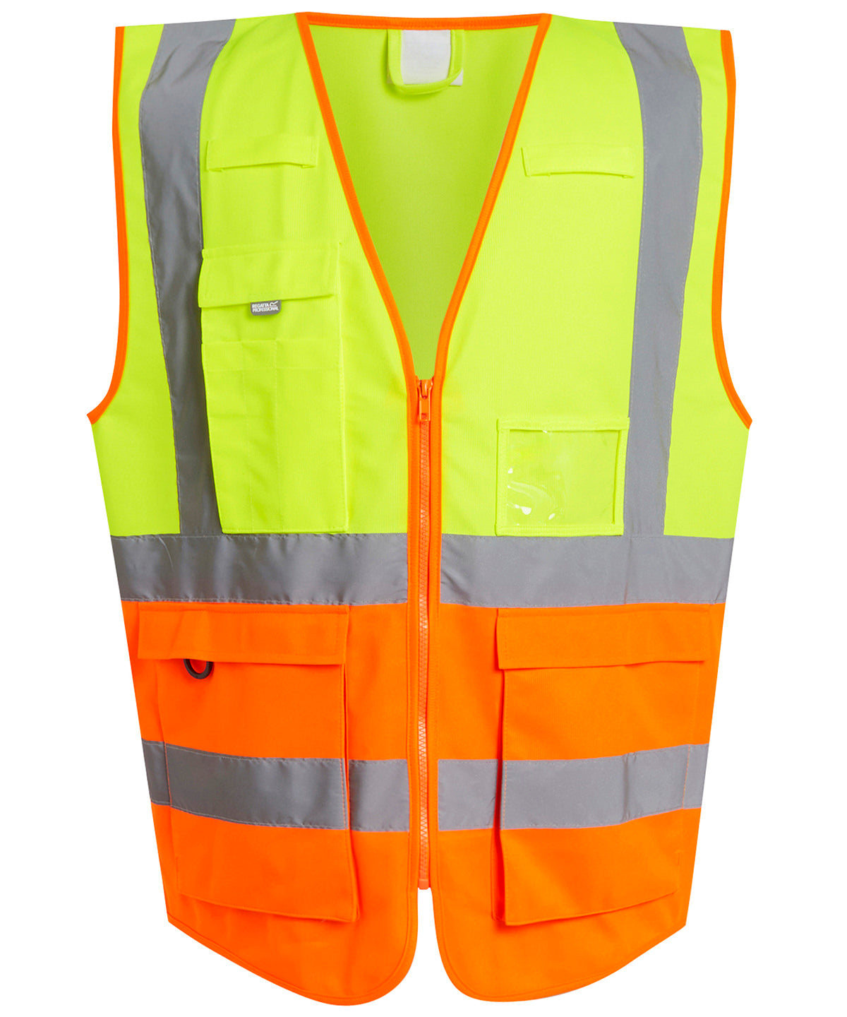Men's Custom Printed Hi-Vis Lightweight Safety Vest