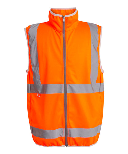 Unisex Custom Printed or Embroidered Hi-Vis Lightweight Body Warmer