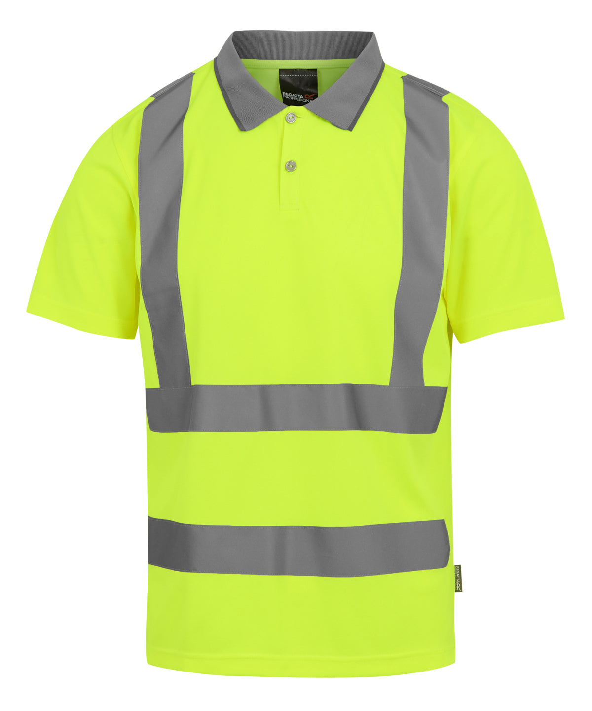 Unisex Custom Printed or Embroidered Hi-Vis Performance Polo Shirt