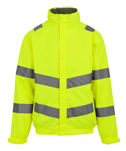 Unisex Custom Printed or Embroidered Hi-Vis Waterproof Jacket