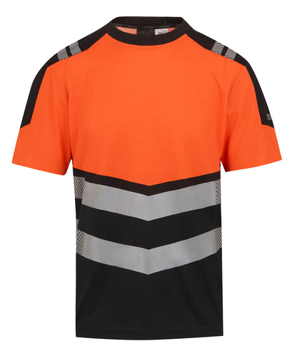 Unisex Custom Printed Hi-Vis Organic T-Shirt