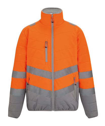 Unisex Custom Printed or Embroidered Hi-Vis Waterproof Jacket