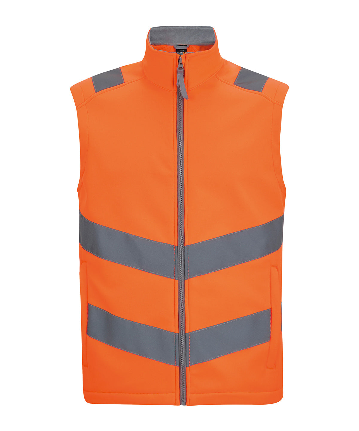 Unisex Custom Printed or Embroidered Hi-Vis Organic Body Warmer