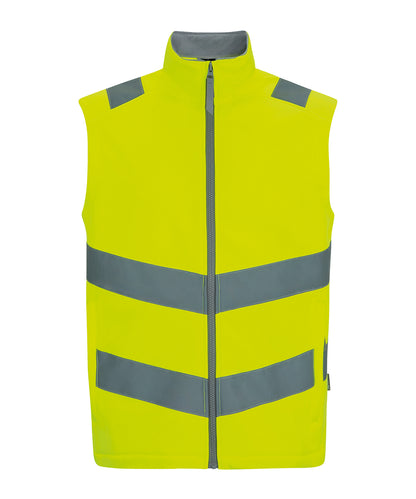 Unisex Custom Printed or Embroidered Hi-Vis Organic Body Warmer