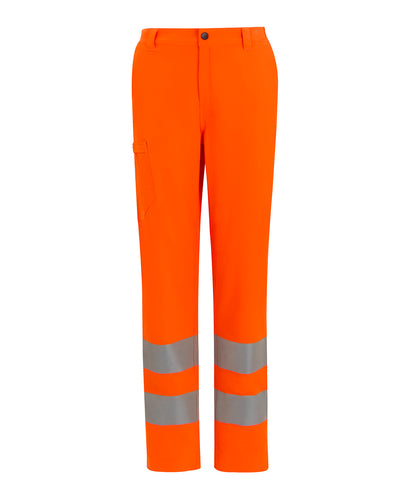Custom Printed Hi-Vis Organic Workwear Trousers