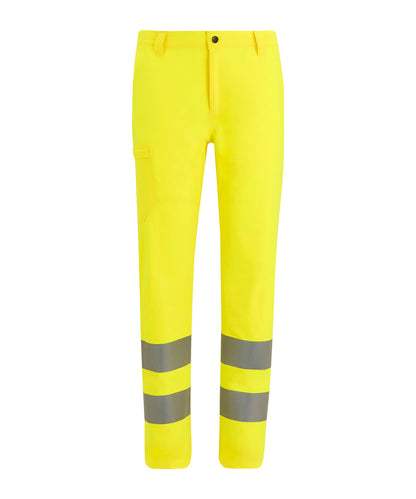 Custom Printed Hi-Vis Organic Workwear Trousers