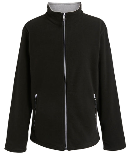 Men's Custom Printed or Embroidered Zip-Up Fleece Fleece Jacket