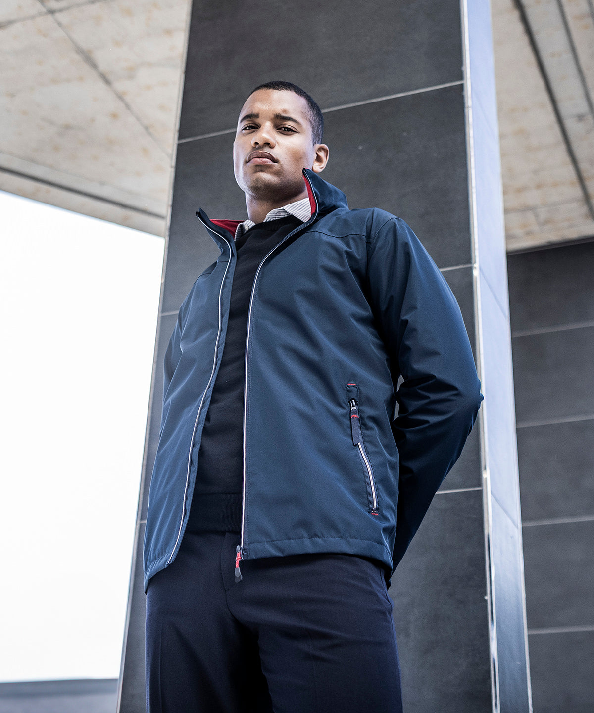 Men's Custom Printed or Embroidered Waterproof Jacket