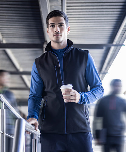 Men's Custom Printed or Embroidered Softshell Fleece Body Warmer