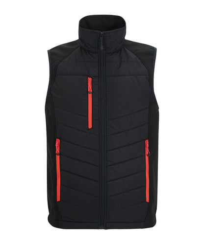 Men's Custom Printed or Embroidered Organic Zip-Up Body Warmer