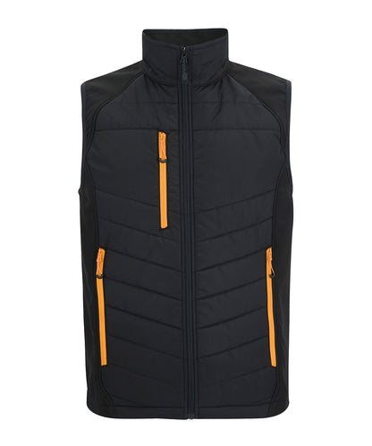 Men's Custom Printed or Embroidered Organic Zip-Up Body Warmer