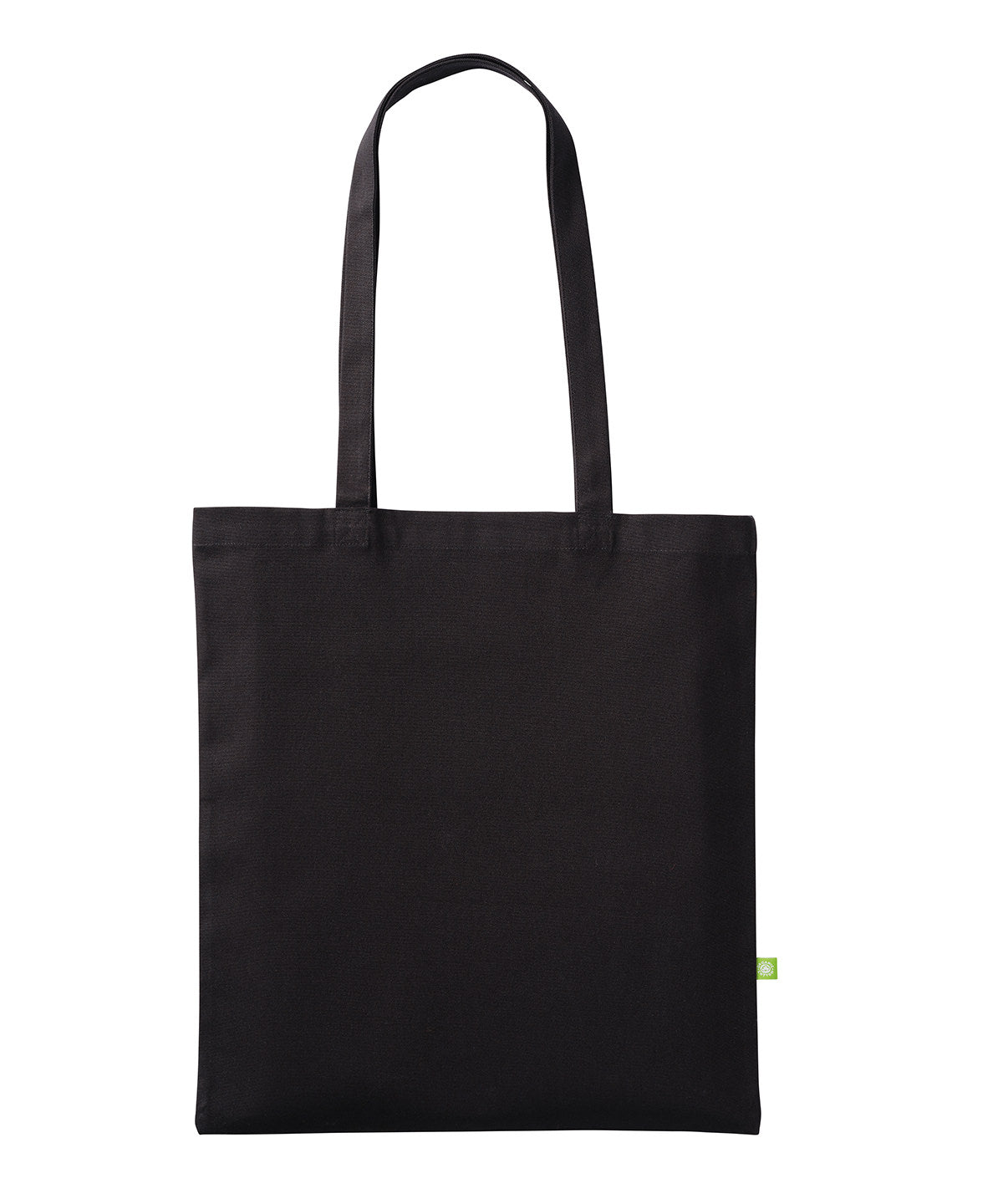 Premium organic canvas shopper long handle