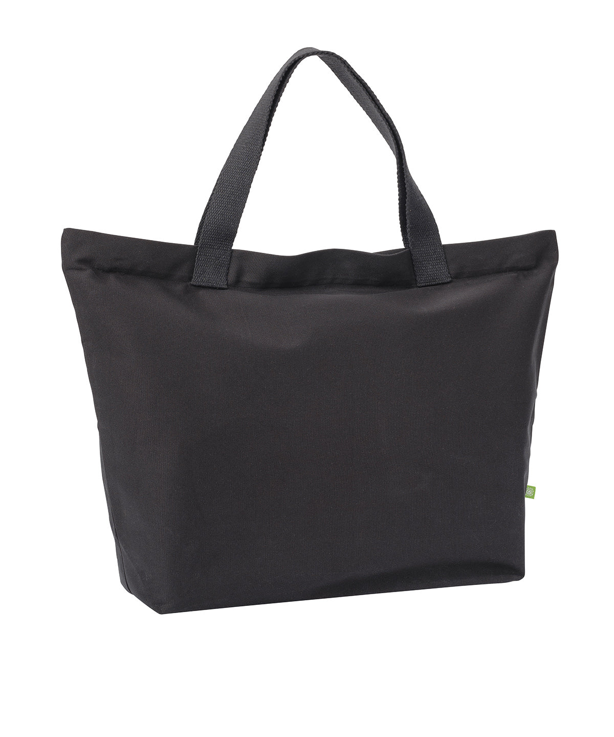 Elba organic canvas premium zip tote