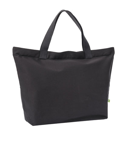 Elba organic canvas premium zip tote