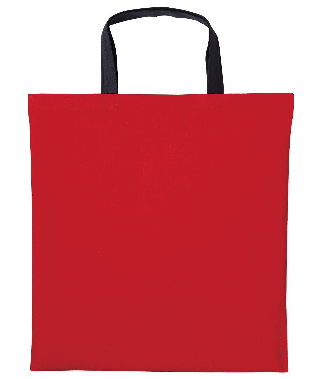 Men's Custom Printed Cotton Contrast Tote Bag