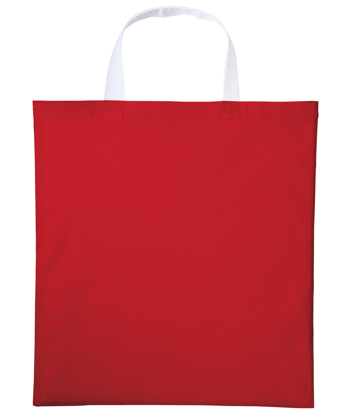 Men's Custom Printed Cotton Contrast Tote Bag