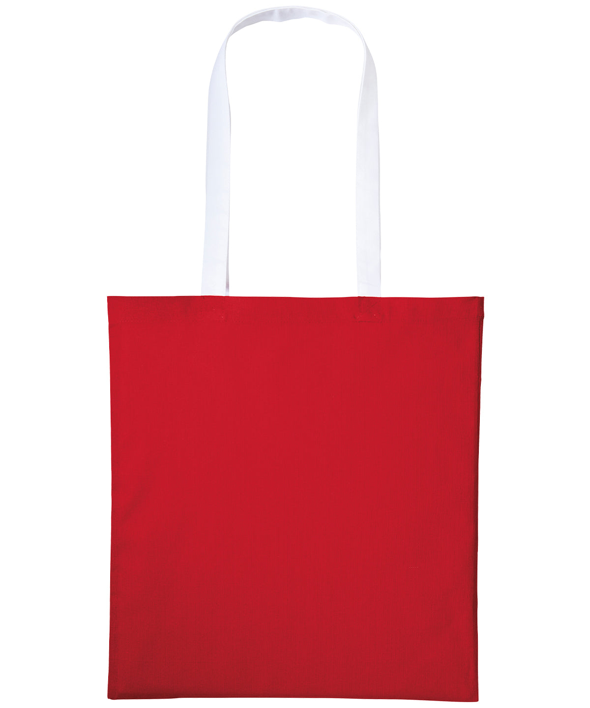 Men's Custom Printed Cotton Contrast Tote Bag