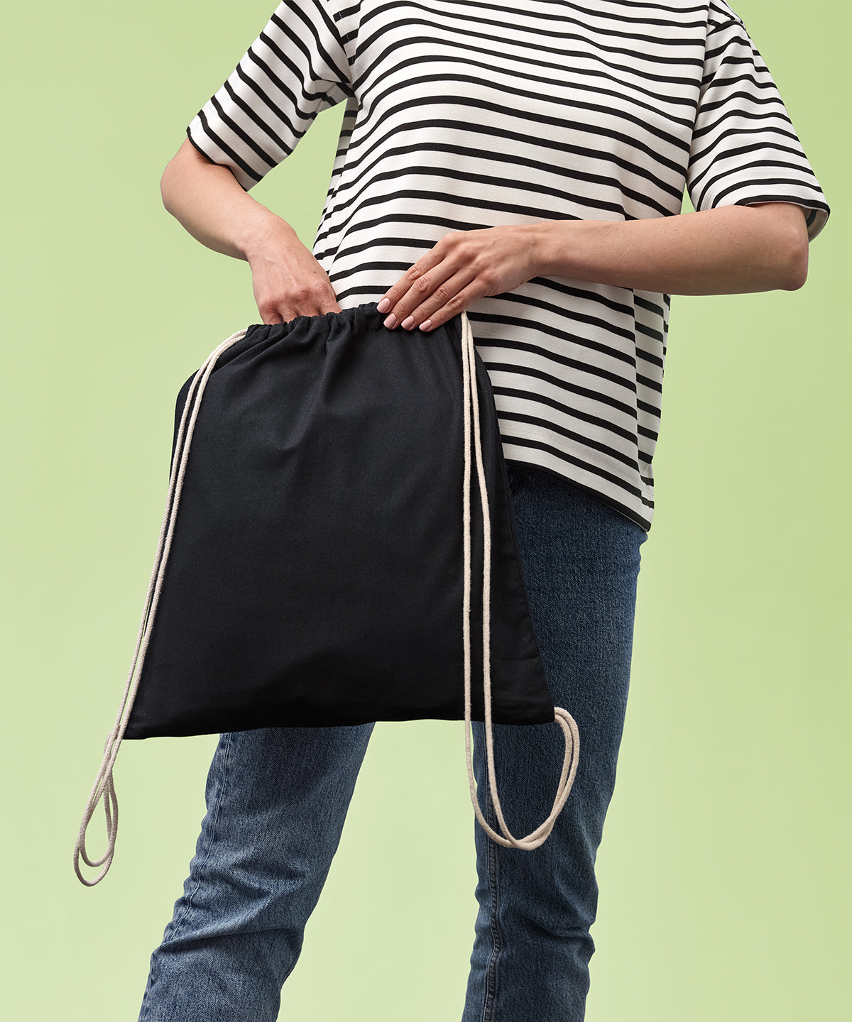Custom Printed Classic Fit Drawstring Bag