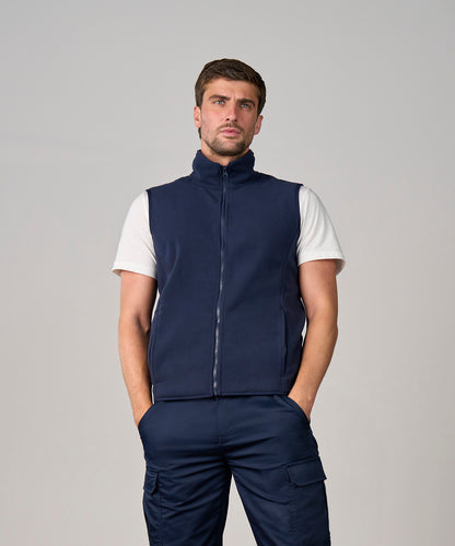Custom Printed or Embroidered Fleece Zip Gilet