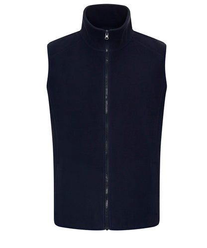 Custom Printed or Embroidered Fleece Zip Gilet