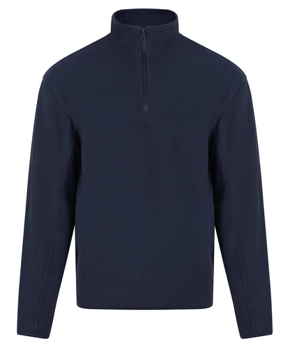 Custom Printed or Embroidered Microfleece Quarter Zip Seamless Fleece
