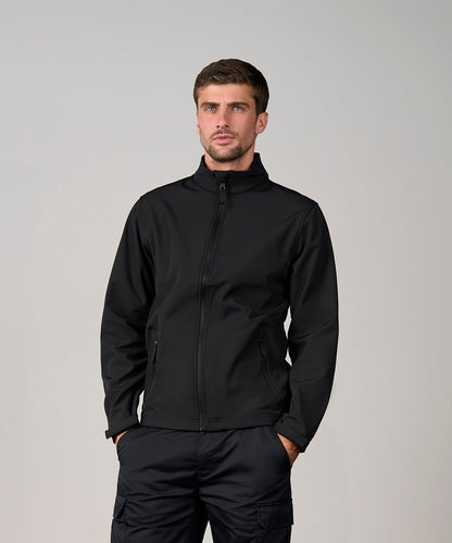 Custom Printed or Embroidered Zip Outdoor Softshell Jacket