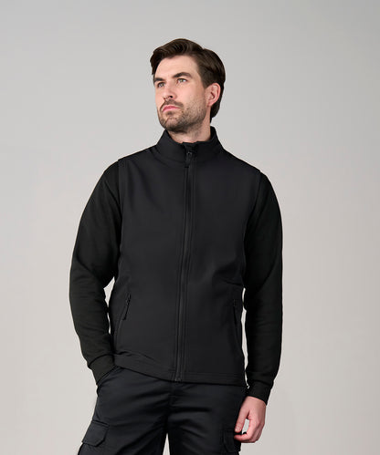 Custom Printed or Embroidered Softshell Zip Outdoor Gilet