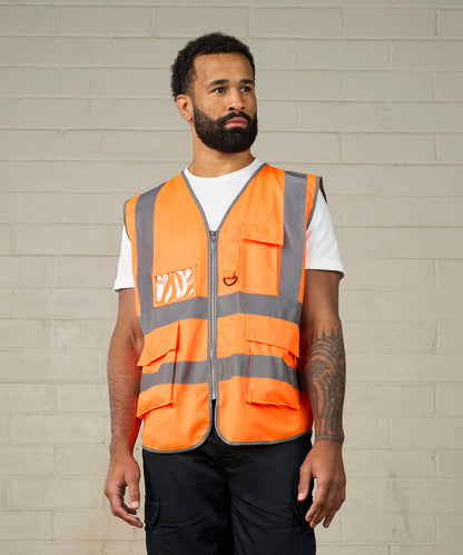 Unisex Custom Printed Safety Vest