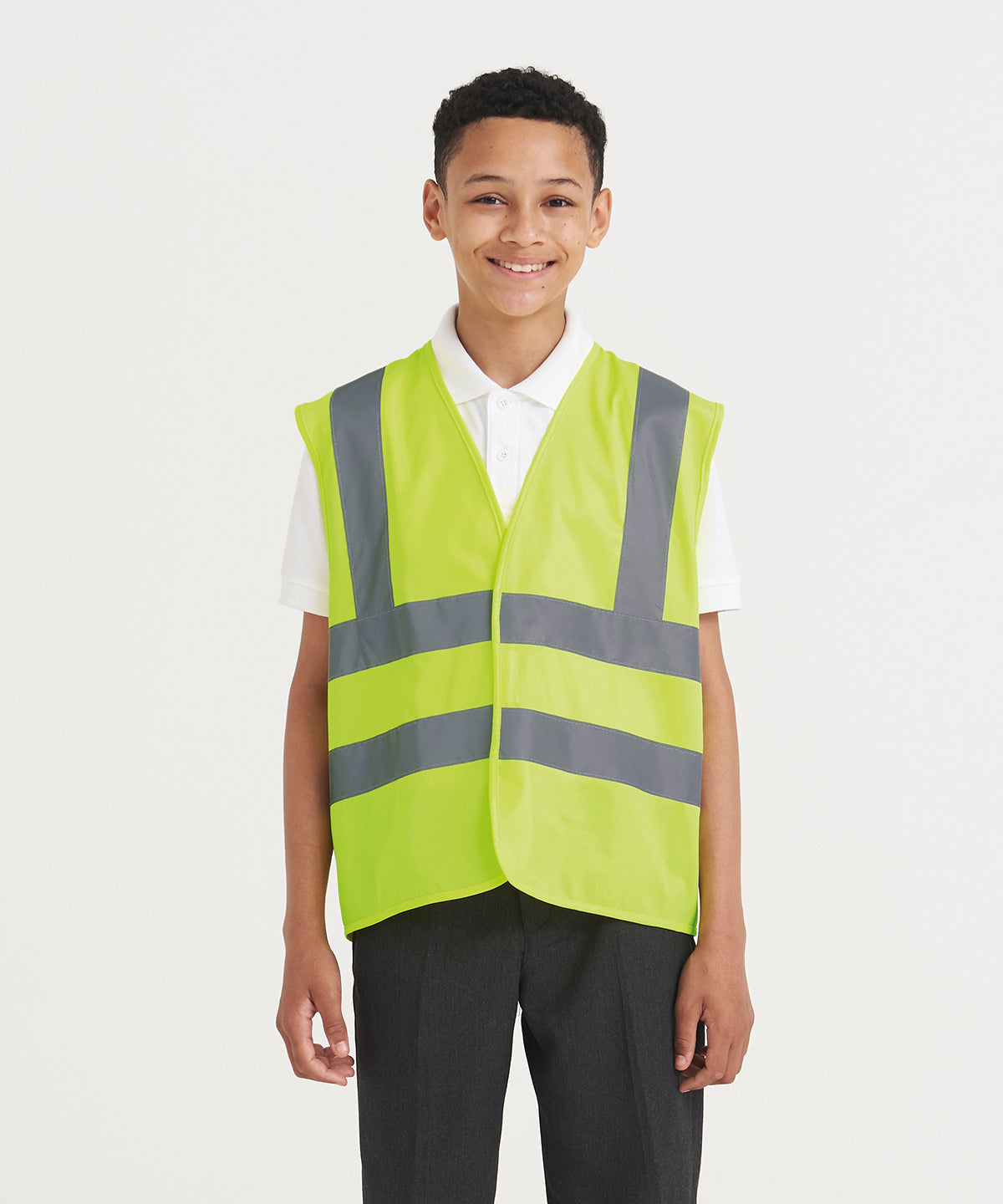 Kids Custom Printed Hi-Vis Lightweight Safety Vest