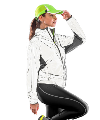Unisex Custom Printed or Embroidered Hi-Vis Reflective Jacket