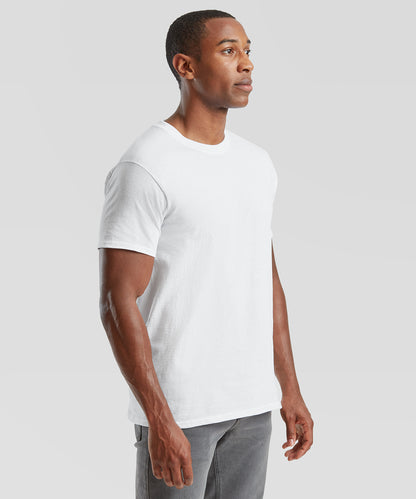 White heavy cotton t front view