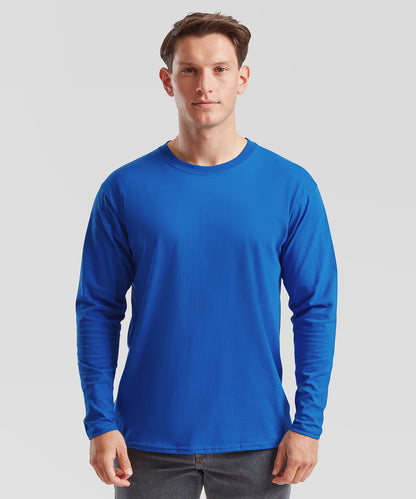 Men's Custom Printed Long Sleeve Cotton Long Sleeve T-Shirt