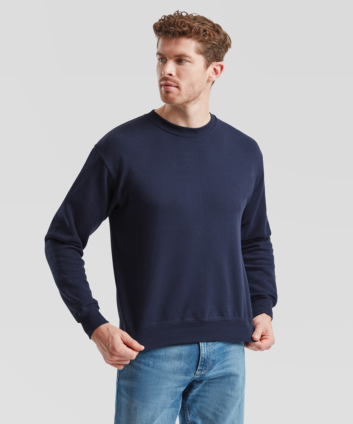 Unisex Custom Printed or Embroidered Cotton Classic Fit Sweatshirt