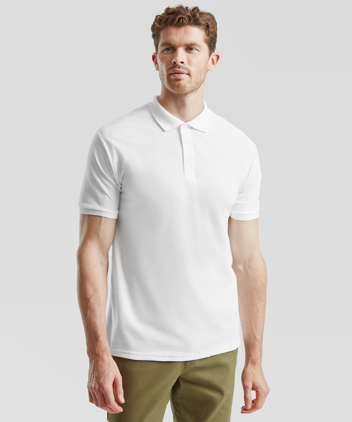 Men's Custom Printed or Embroidered Heavyweight Cotton Polo Shirt