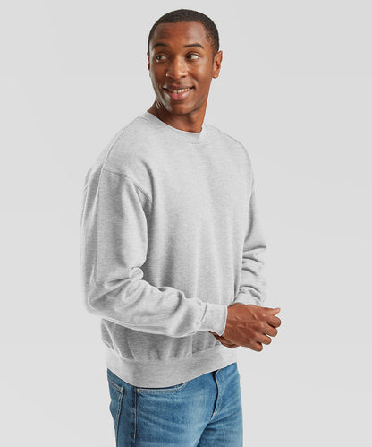 Athletic Heather* supercotton™ sweatshirt front view