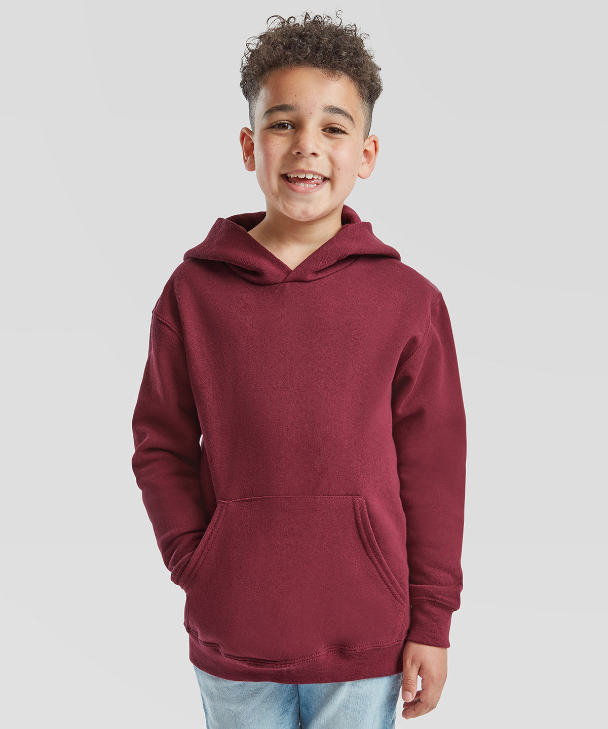 Kids Custom Printed or Embroidered Cotton Classic Fit Hoodie