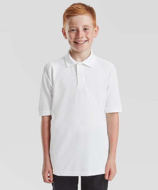 Kids Custom Printed or Embroidered Cotton Polyester Polo Shirt