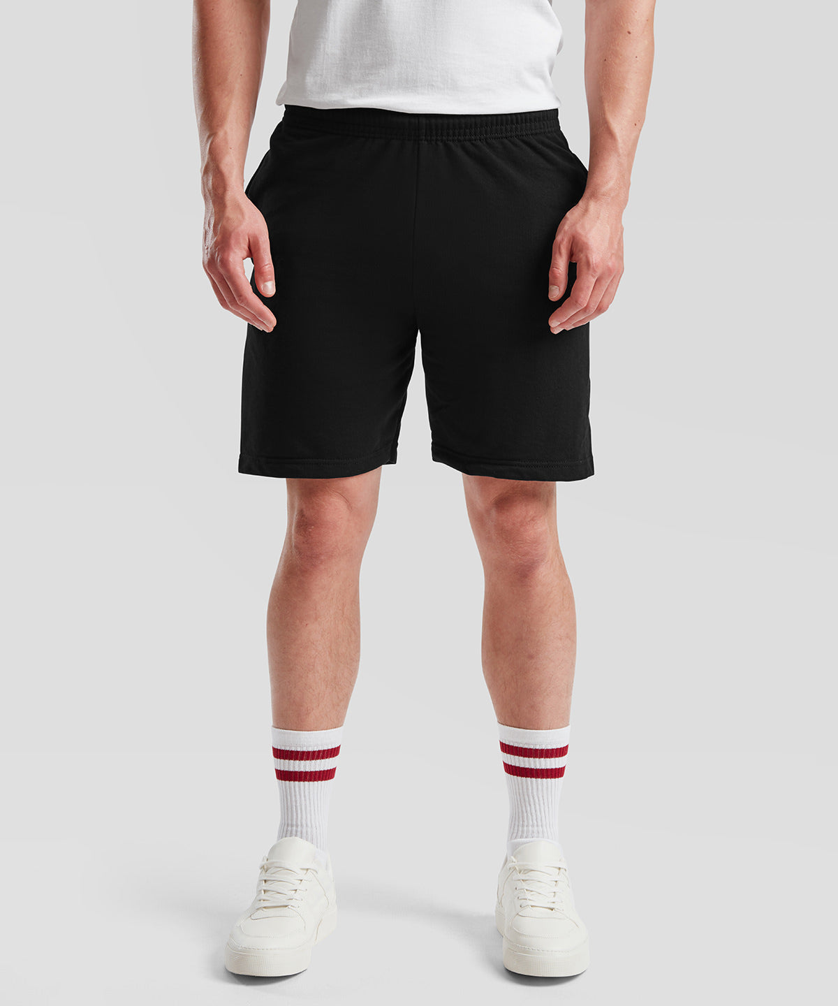 Men's Custom Printed Lightweight Fleece Sports Shorts