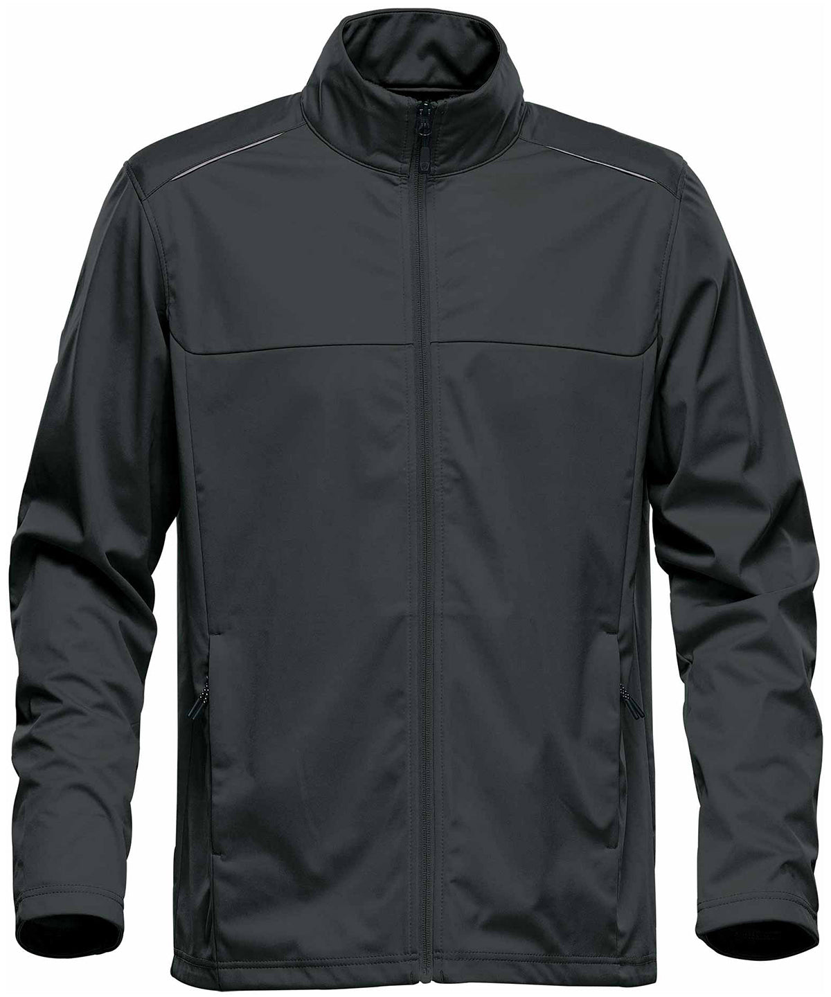 Unisex Custom Printed or Embroidered Reflective Softshell Softshell Jacket