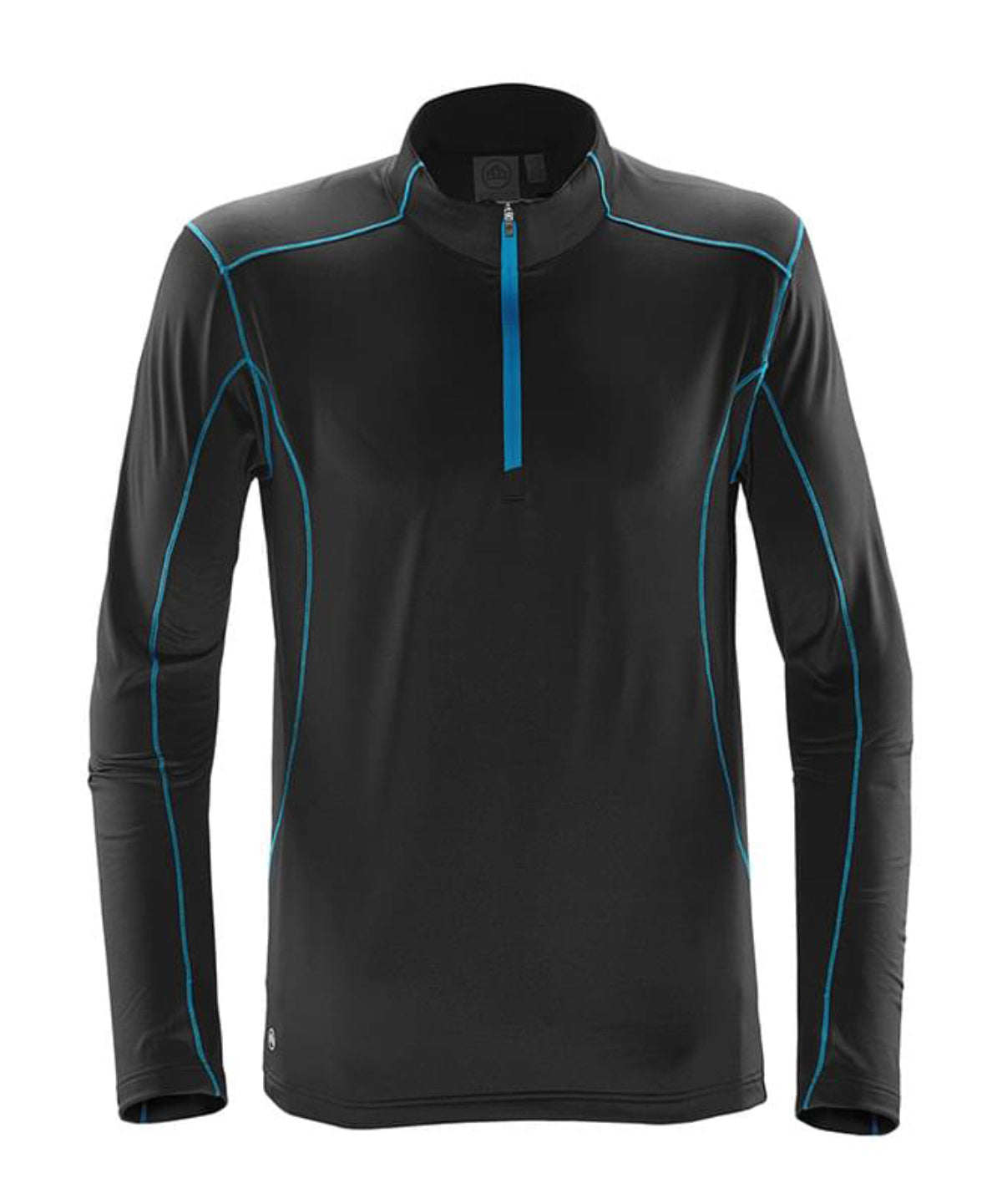 Custom Printed Performance Zip-Up Baselayer Top
