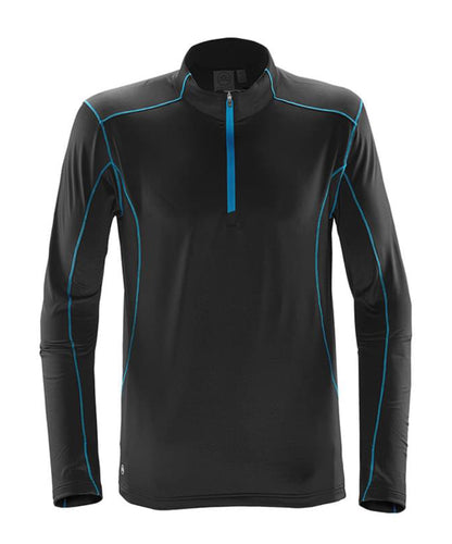 Custom Printed Performance Zip-Up Baselayer Top