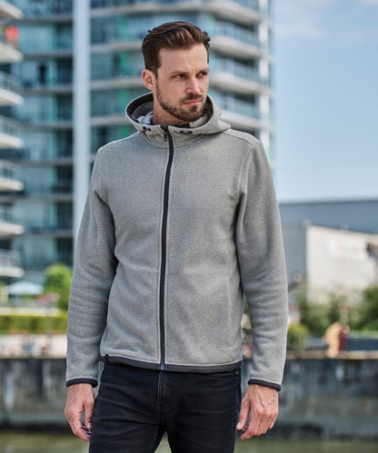Men's Custom Printed or Embroidered Organic Recycled Zip-Up Hoodie