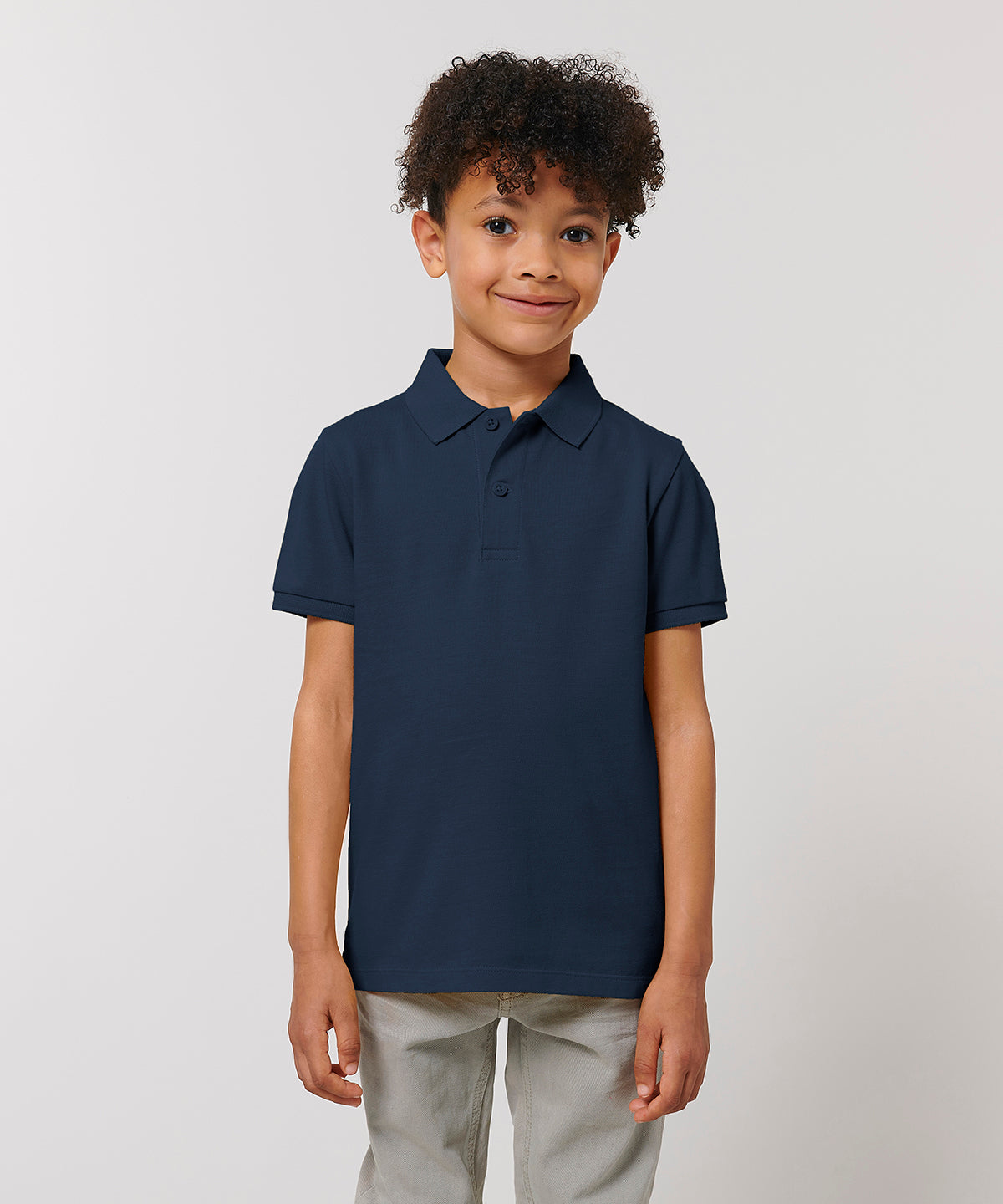 Kids Custom Printed or Embroidered Organic Polo Shirt