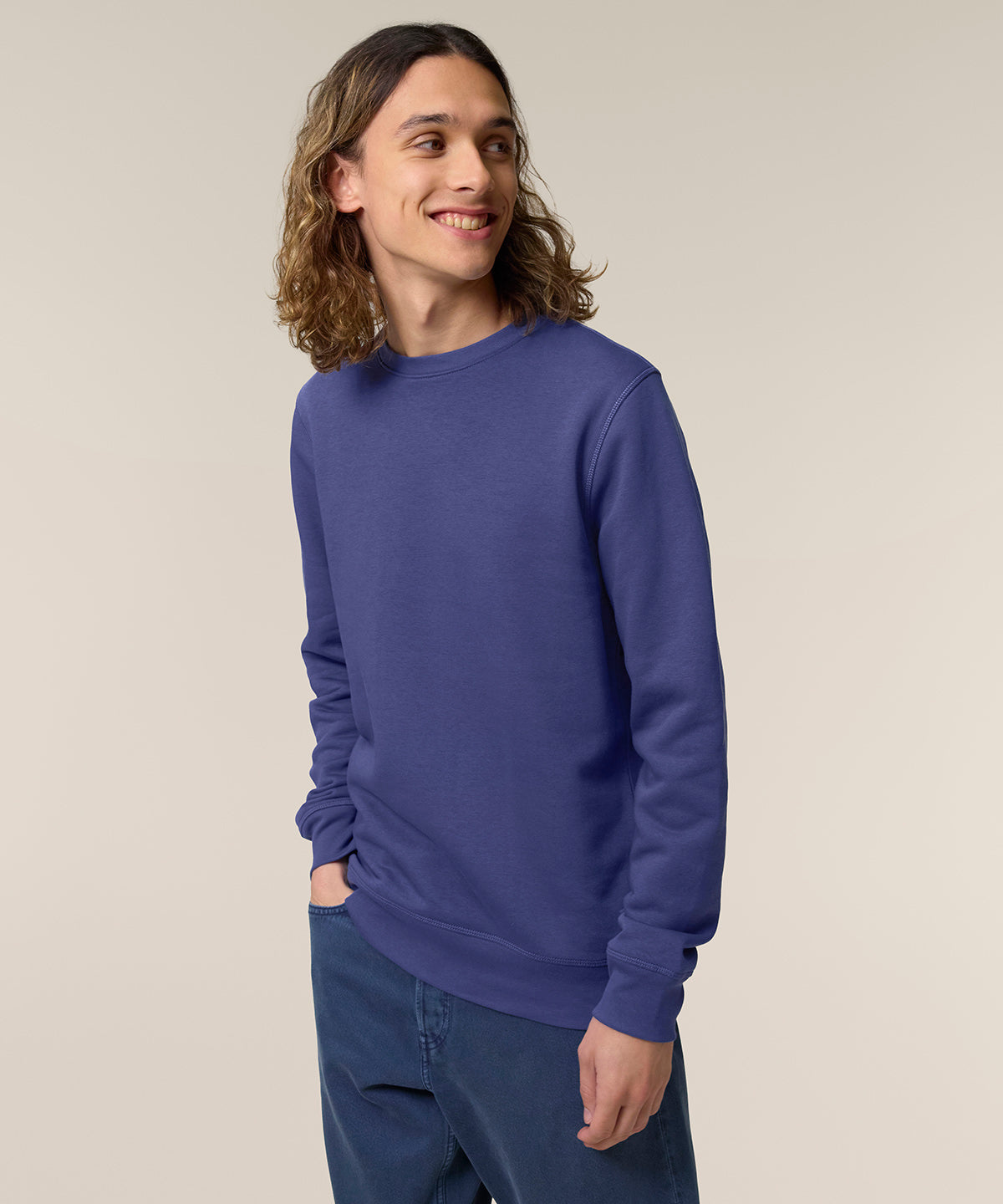 Unisex Custom Printed or Embroidered Organic Sweatshirt