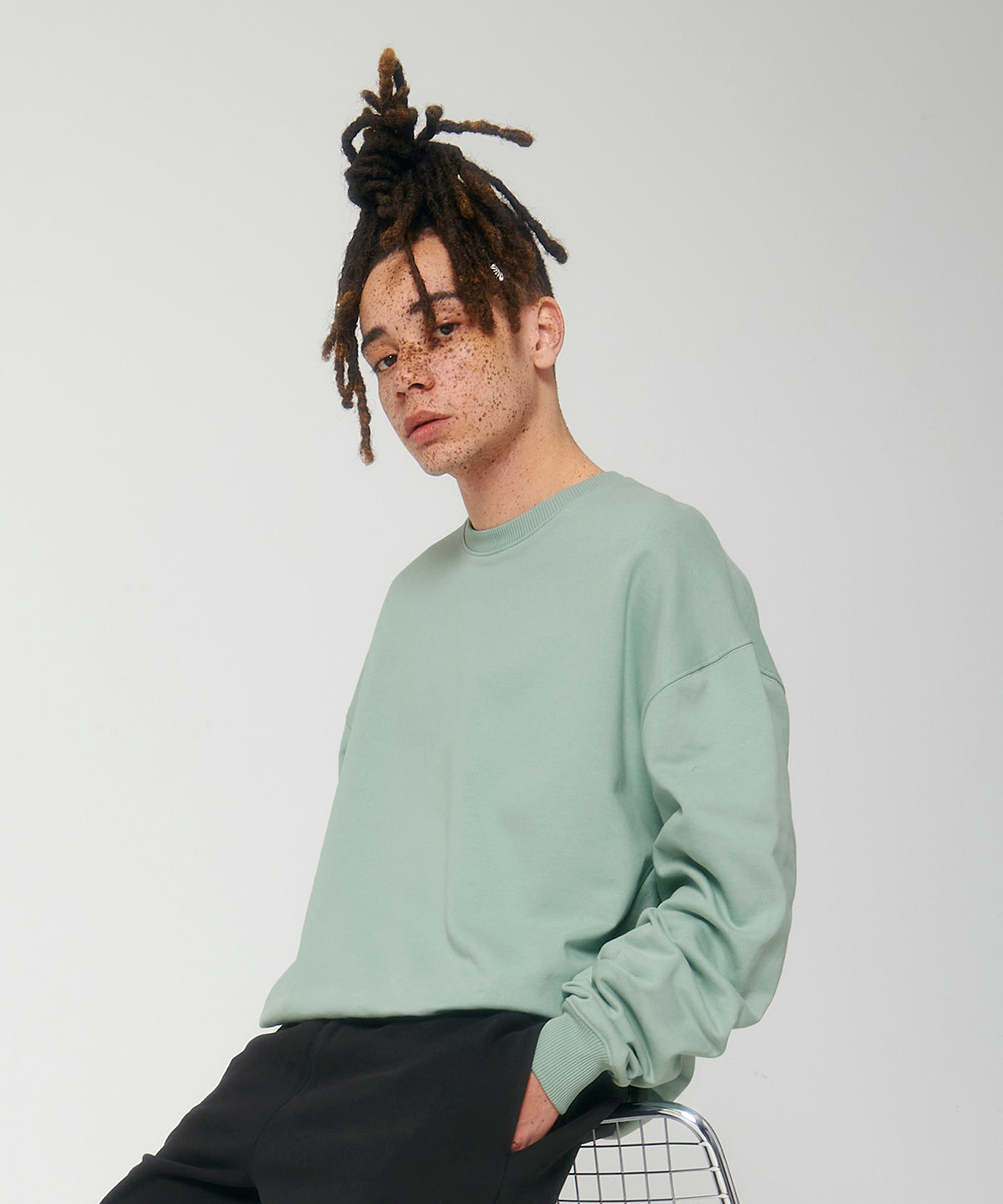 Unisex Custom Printed or Embroidered Organic Heavyweight Sweatshirt