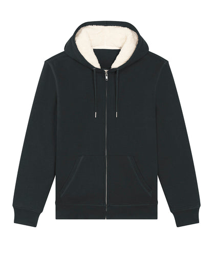 Unisex Custom Printed or Embroidered Organic Recycled Zip-Up Hoodie
