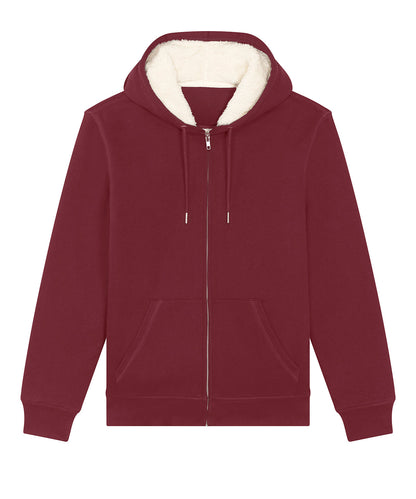 Unisex Custom Printed or Embroidered Organic Recycled Zip-Up Hoodie