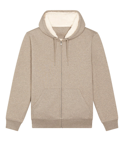 Unisex Custom Printed or Embroidered Organic Recycled Zip-Up Hoodie