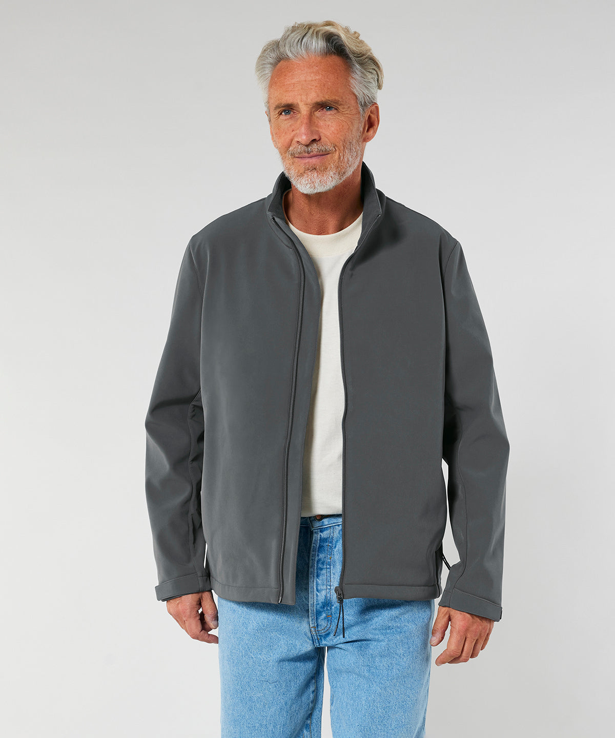 Unisex Custom Printed or Embroidered Organic Recycled Softshell Jacket