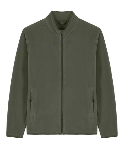 Men's Custom Printed or Embroidered Organic Recycled Fleece Jacket